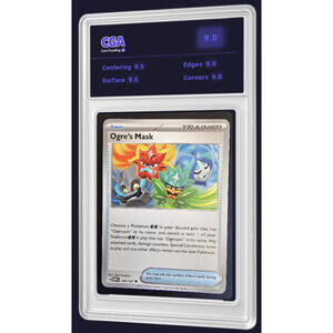 Twilight Masquerade Base Ogre's Mask 159/167 Pokémon TCG - CGA 9.0 Digital Grade